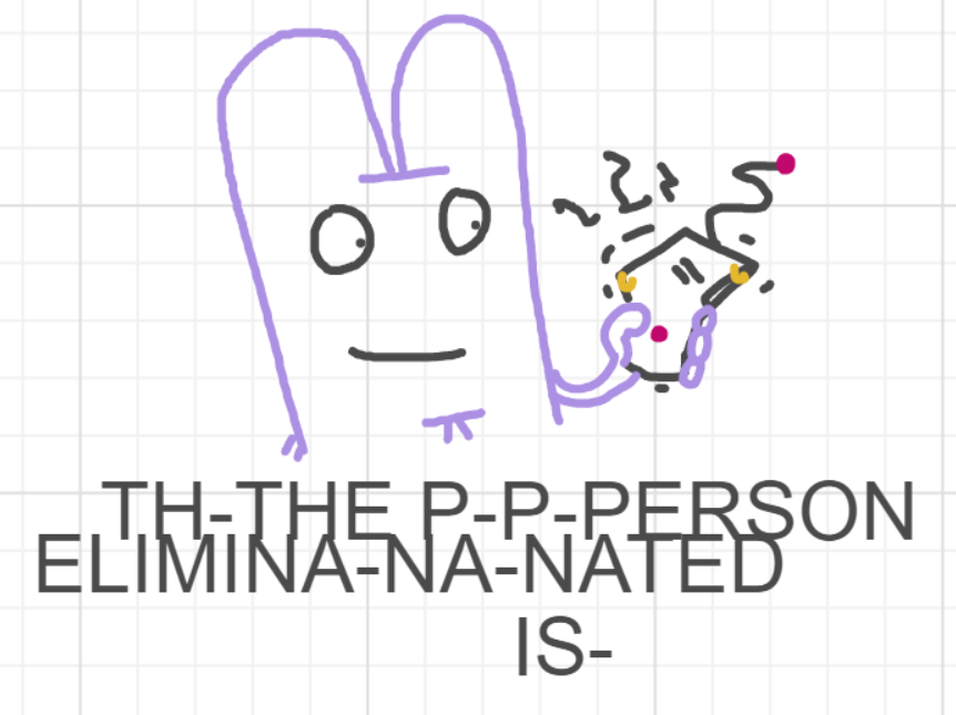 A panel from What's The Point, episode five of the Board Boards object show by Furretwalk/WalkingFurret.